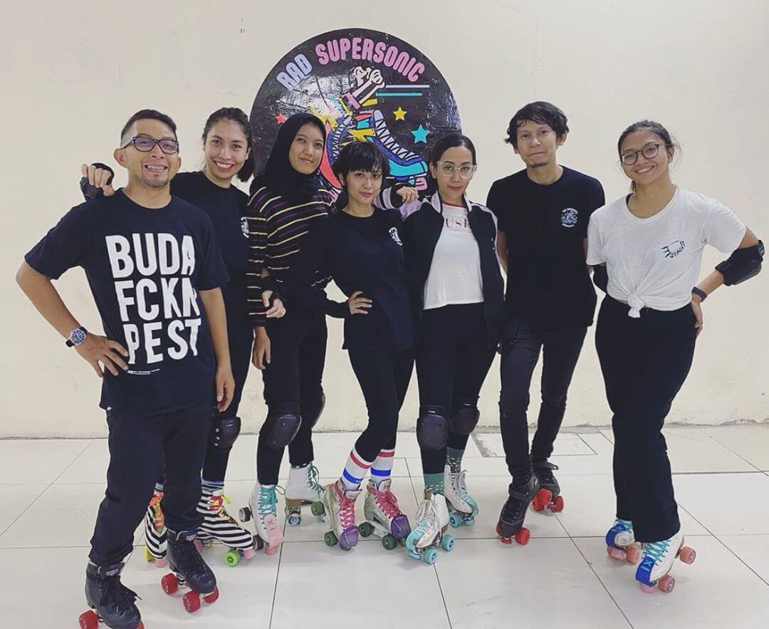 Anggota dari Rad Supersonic yang rutin main bareng